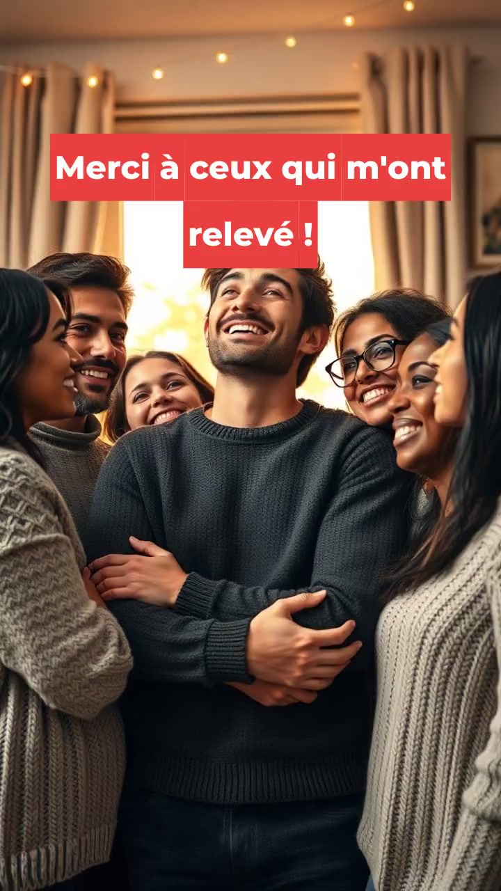 Merci à ceux qui m'ont relevé !
