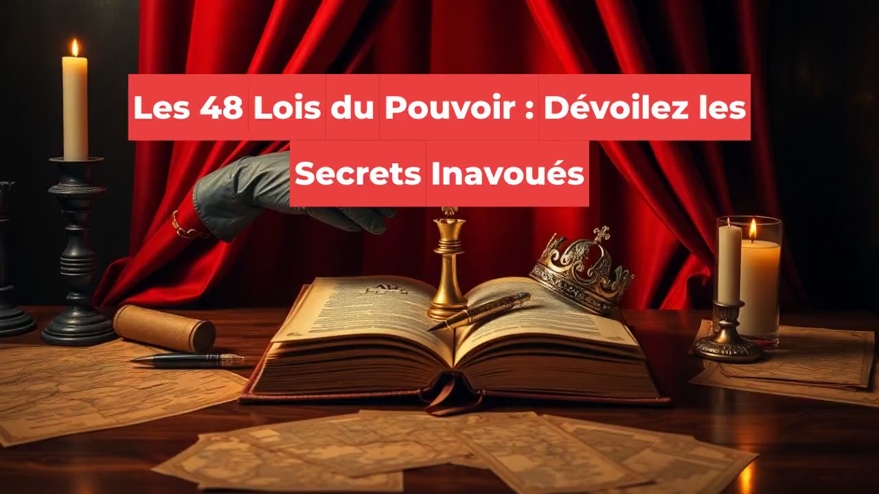 Les 48 Lois du Pouvoir : Dévoilez les Secrets Inavoués
