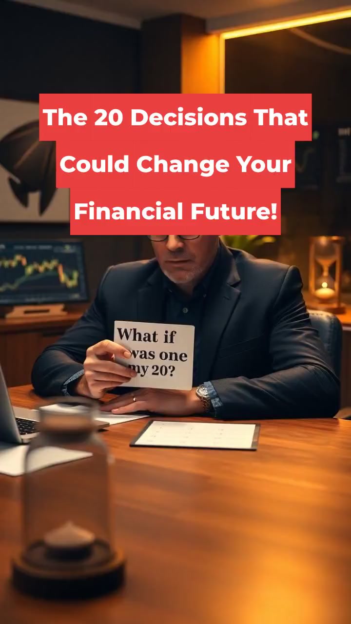 The 20 Decisions That Could Change Your Financial Future!