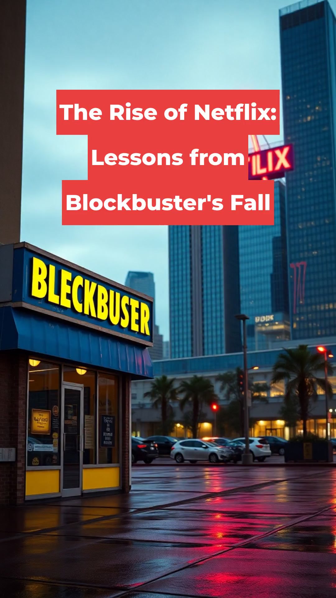 The Rise of Netflix: Lessons from Blockbuster's Fall