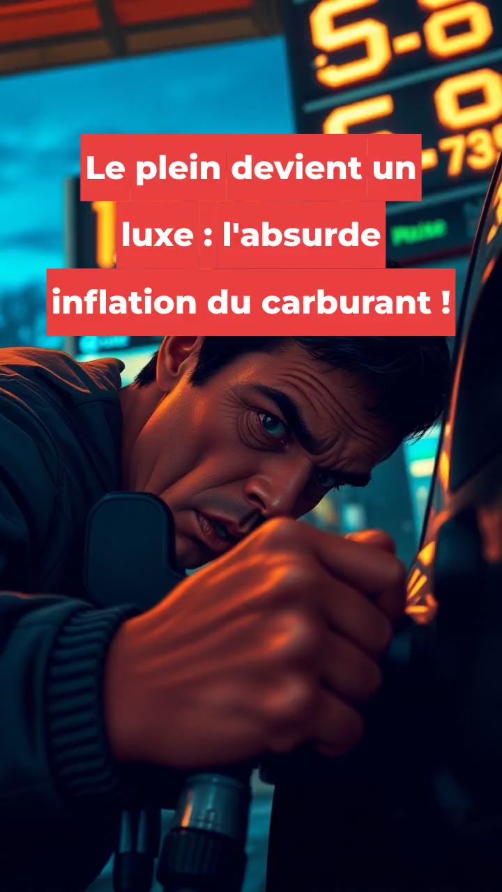 Le plein devient un luxe : l'absurde inflation du carburant !