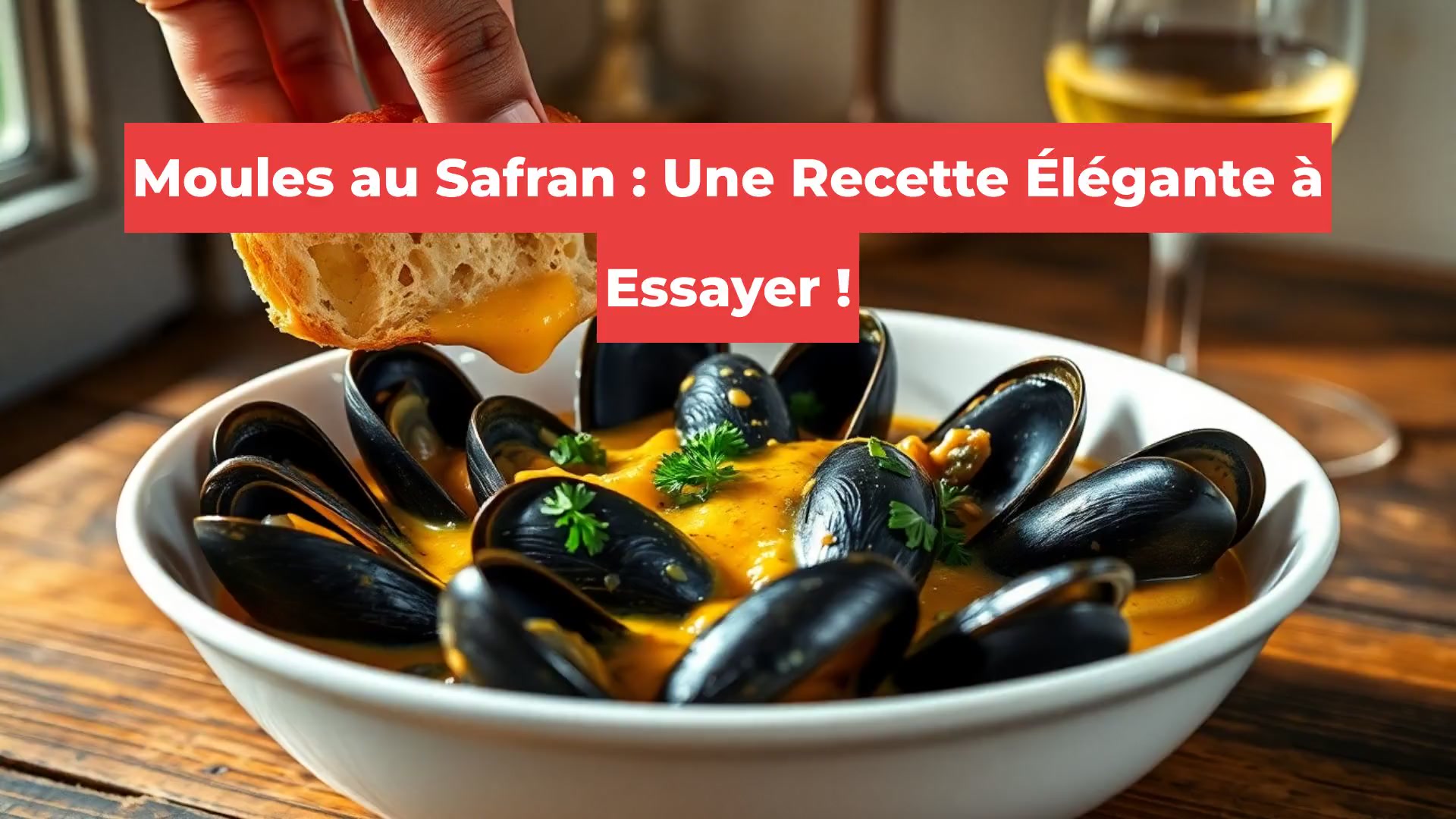 Moules au Safran : Une Recette Élégante à Essayer !