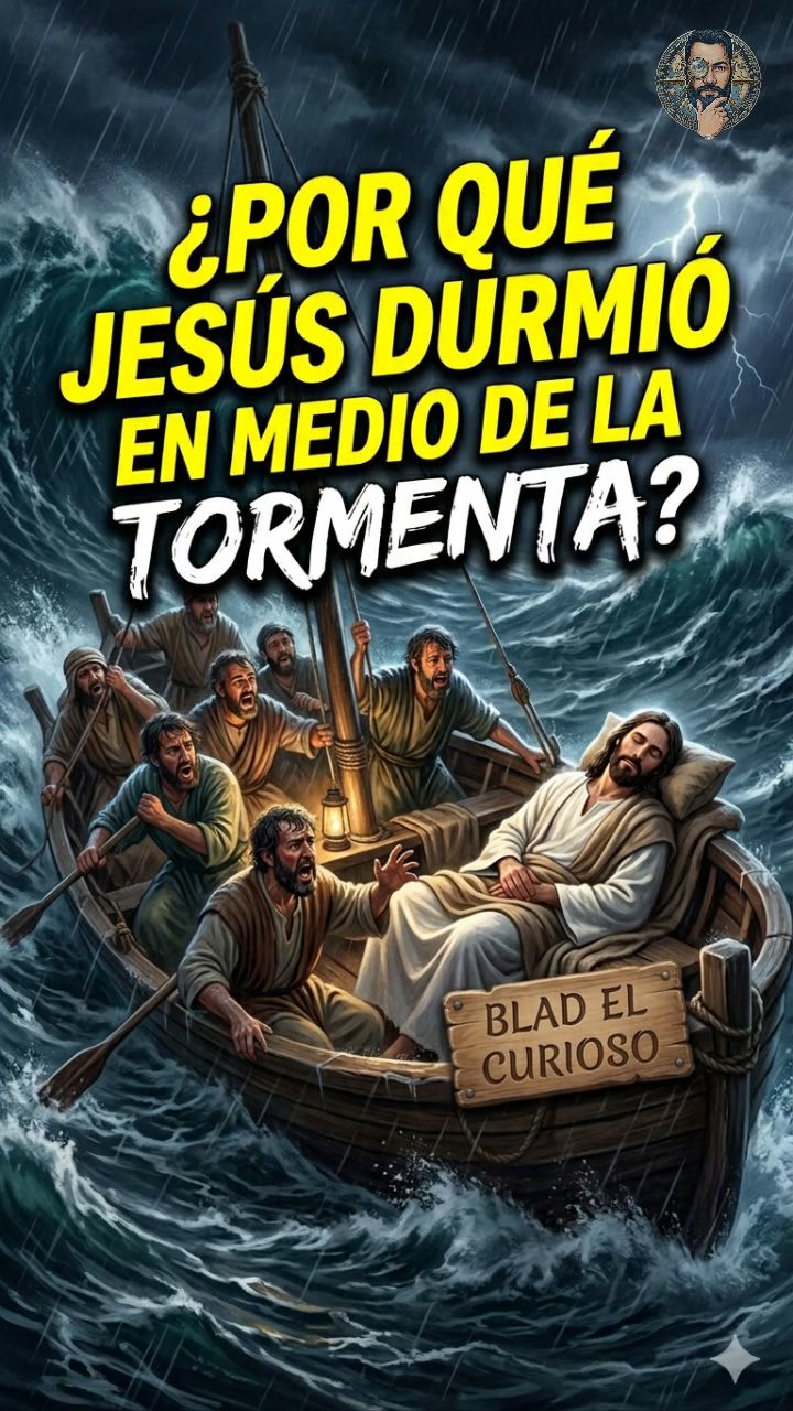 PORQUE Jesús Durmió Bajo La Tormenta: