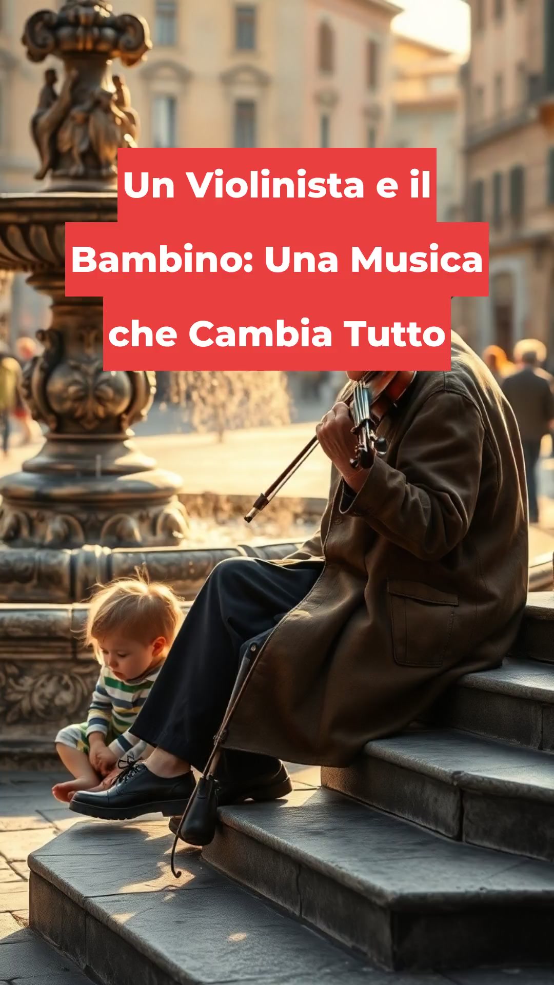Un Violinista e il Bambino: Una Musica che Cambia Tutto