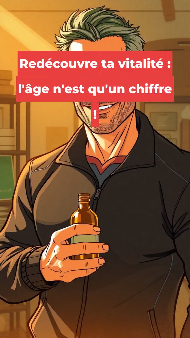Redécouvre ta vitalité : l'âge n'est qu'un chiffre !