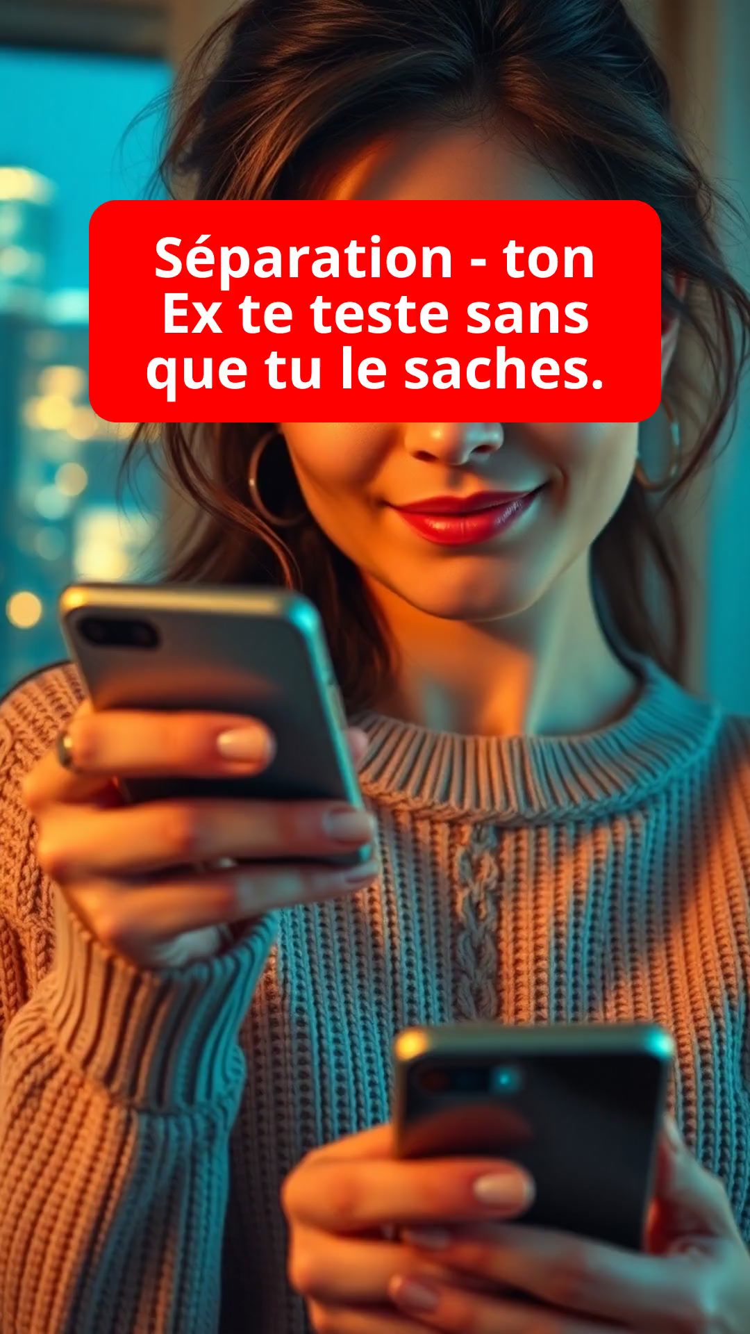 Séparation - ton Ex te teste sans que tu le saches.