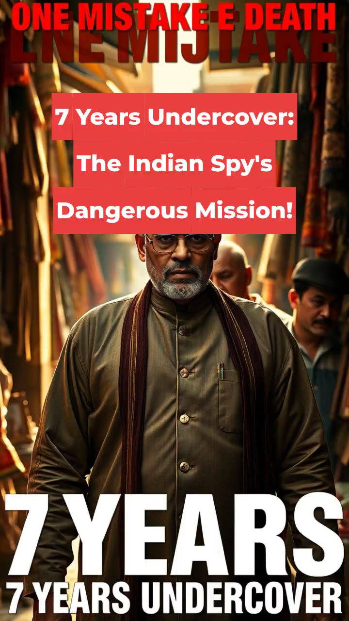 7 Years Undercover: The Indian Spy's Dangerous Mission!