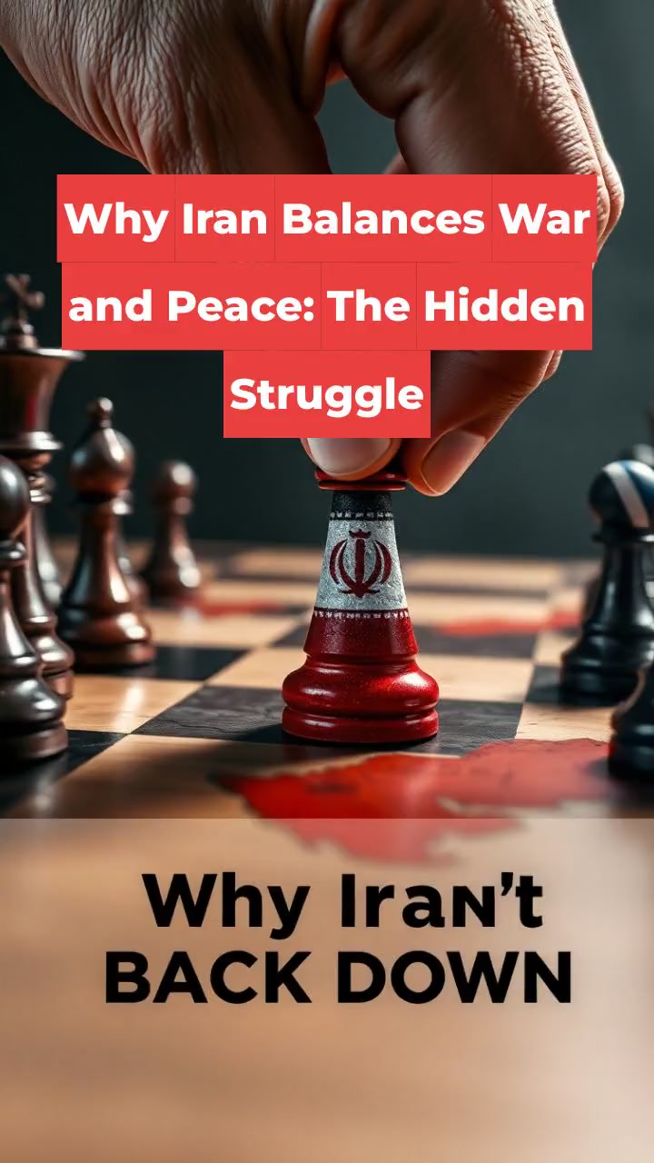 Why Iran Balances War and Peace: The Hidden Struggle