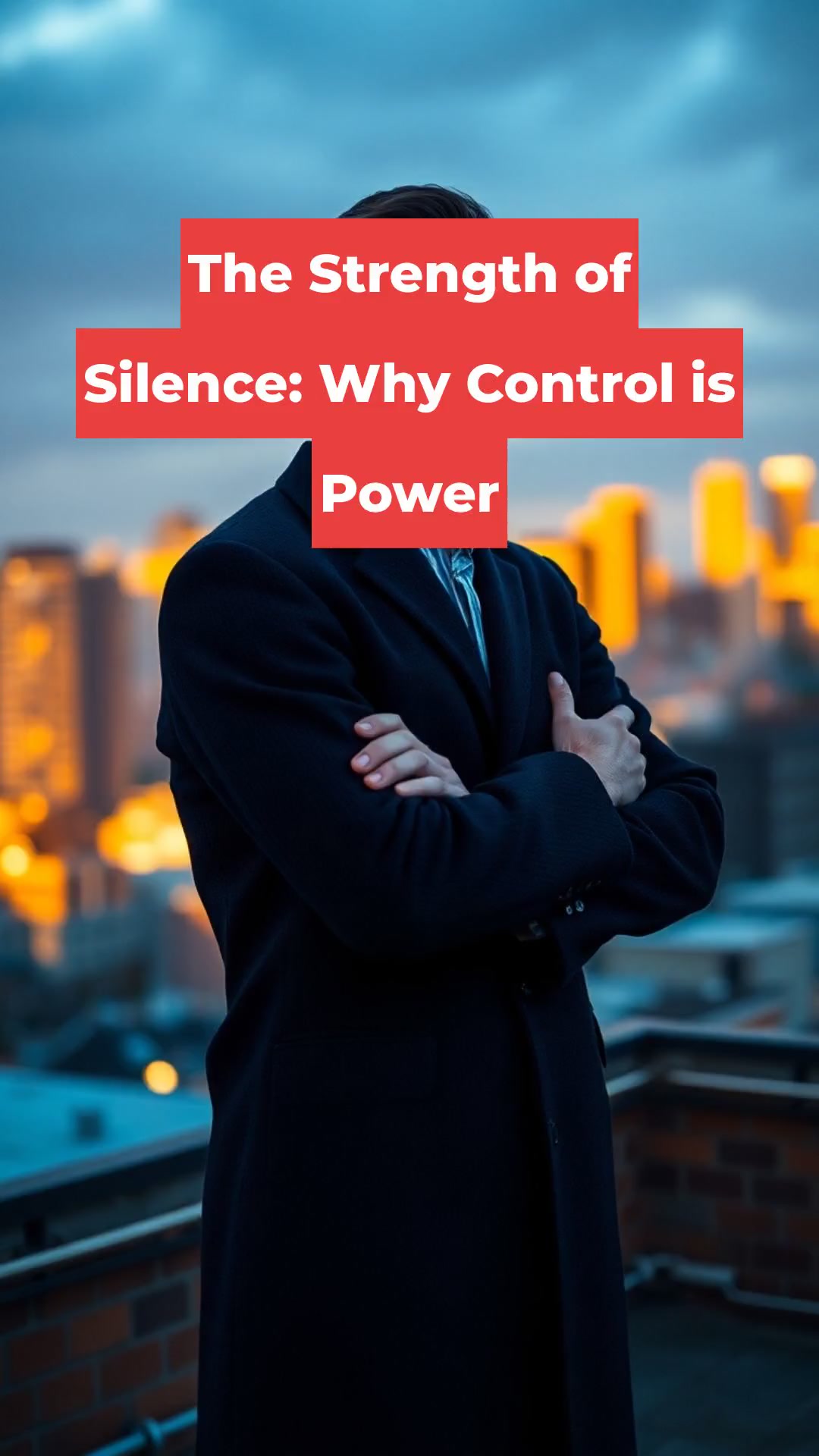 The Strength of Silence: Why Control is Power