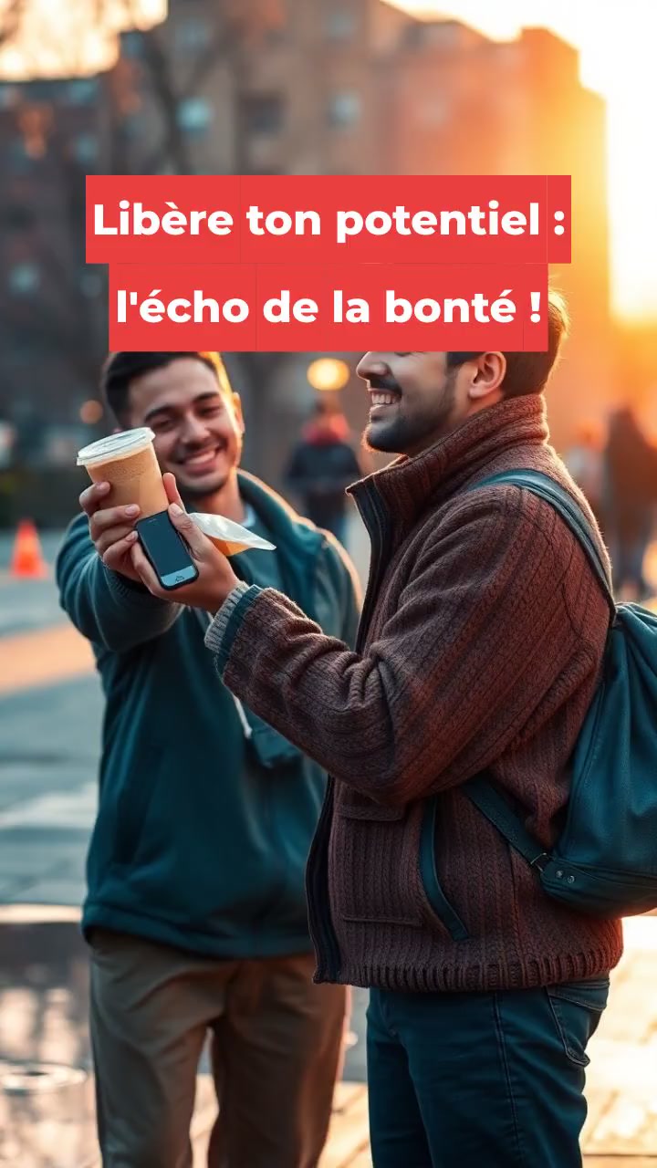 Libère ton potentiel : l'écho de la bonté !