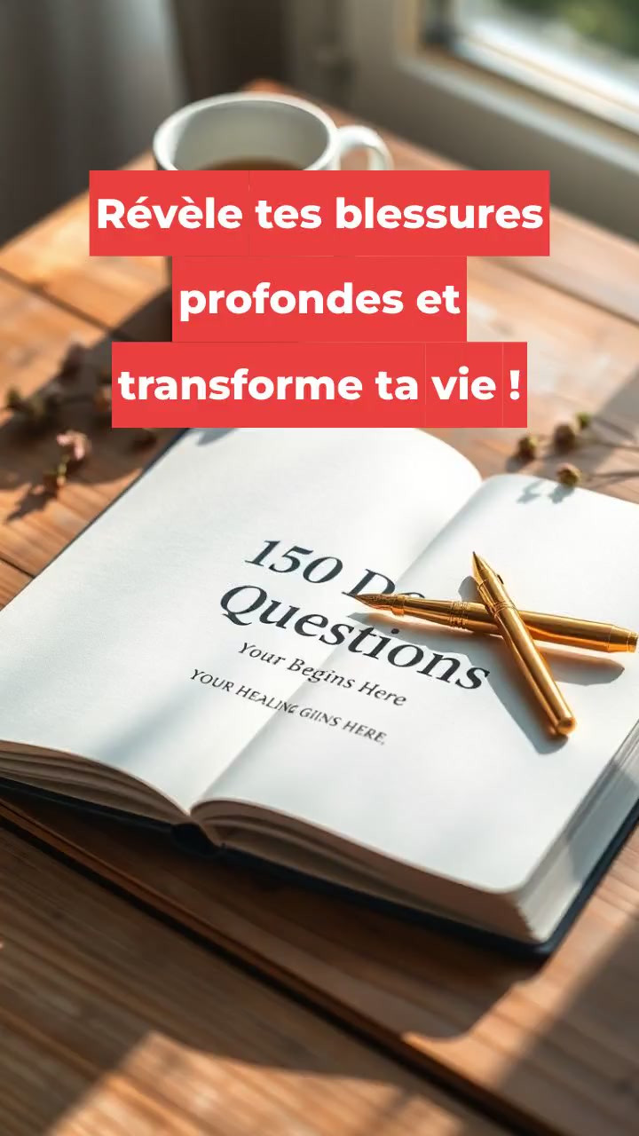 Révèle tes blessures profondes et transforme ta vie !