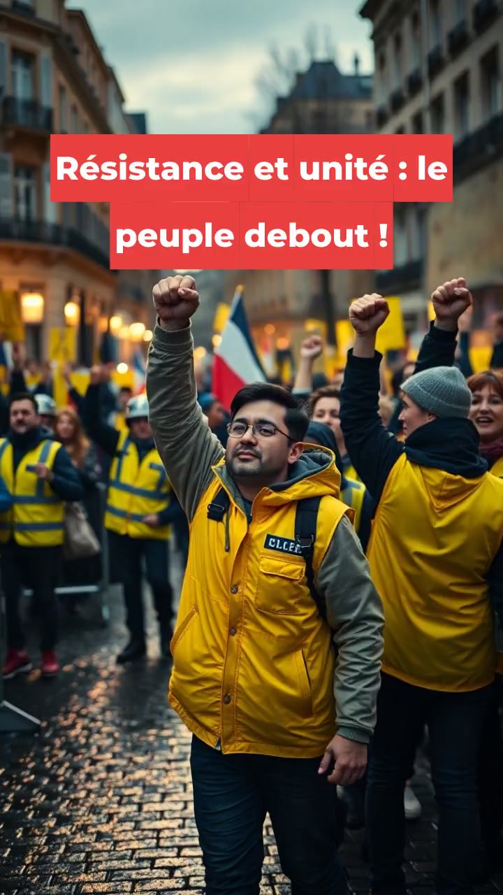 Résistance et unité : le peuple debout !