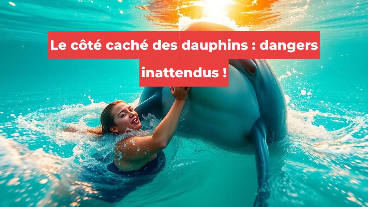 Le côté caché des dauphins : dangers inattendus !