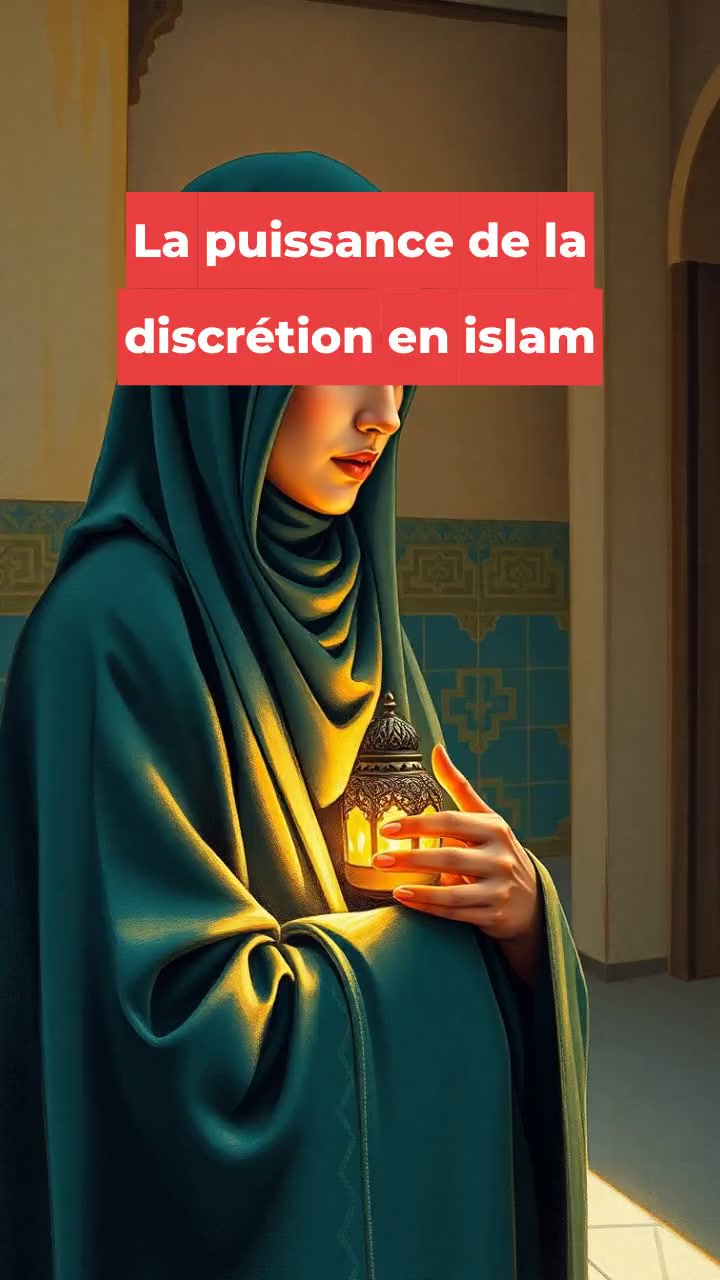 La puissance de la discrétion en islam