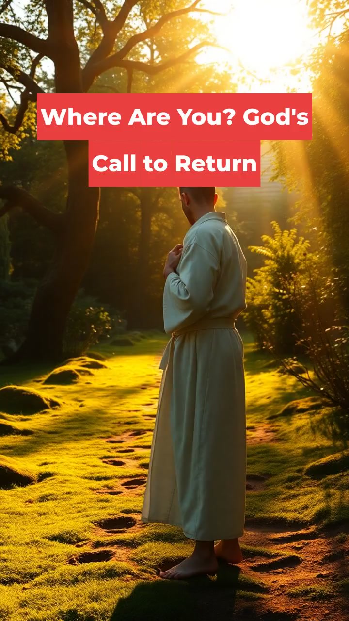 Where Are You? God's Call to Return