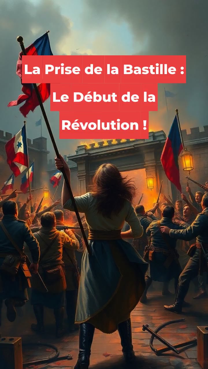La Prise de la Bastille : Le Début de la Révolution !