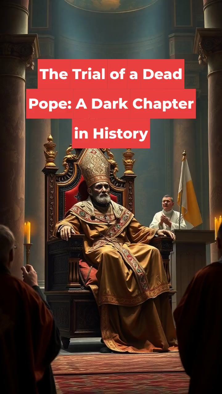 The Trial of a Dead Pope: A Dark Chapter in History