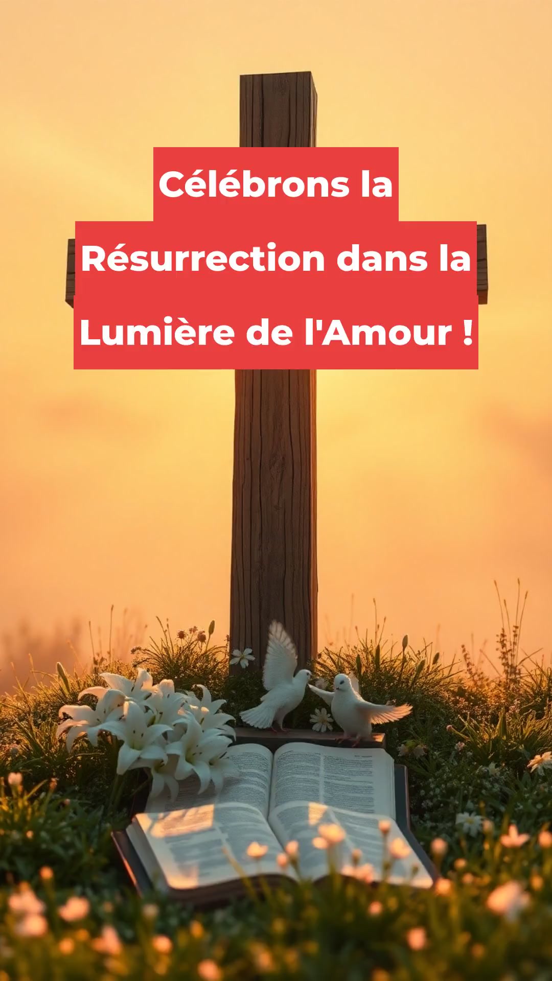Célébrons la Résurrection dans la Lumière de l'Amour !