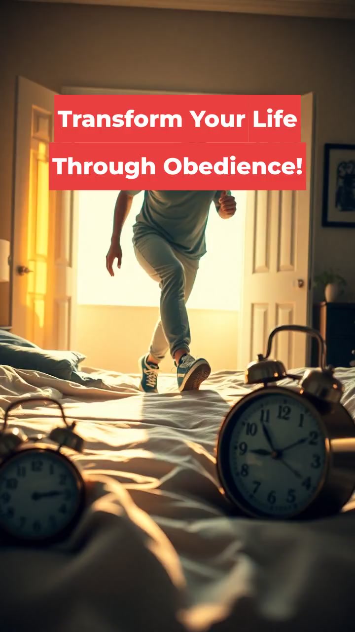 Transform Your Life Through Obedience!