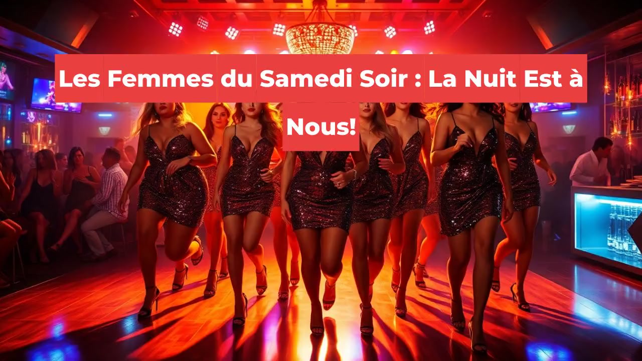 Les Femmes du Samedi Soir : La Nuit Est à Nous!