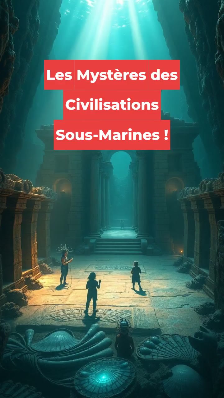 Les Mystères des Civilisations Sous-Marines !