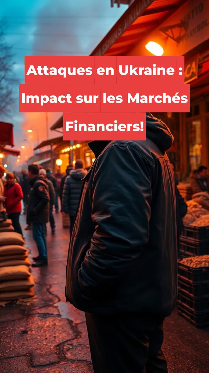 Attaques en Ukraine : Impact sur les Marchés Financiers!