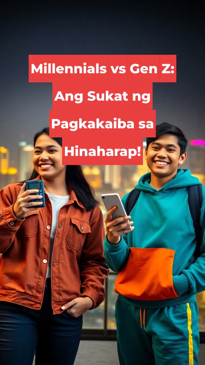 Millennials vs Gen Z: Ang Sukat ng Pagkakaiba sa Hinaharap!