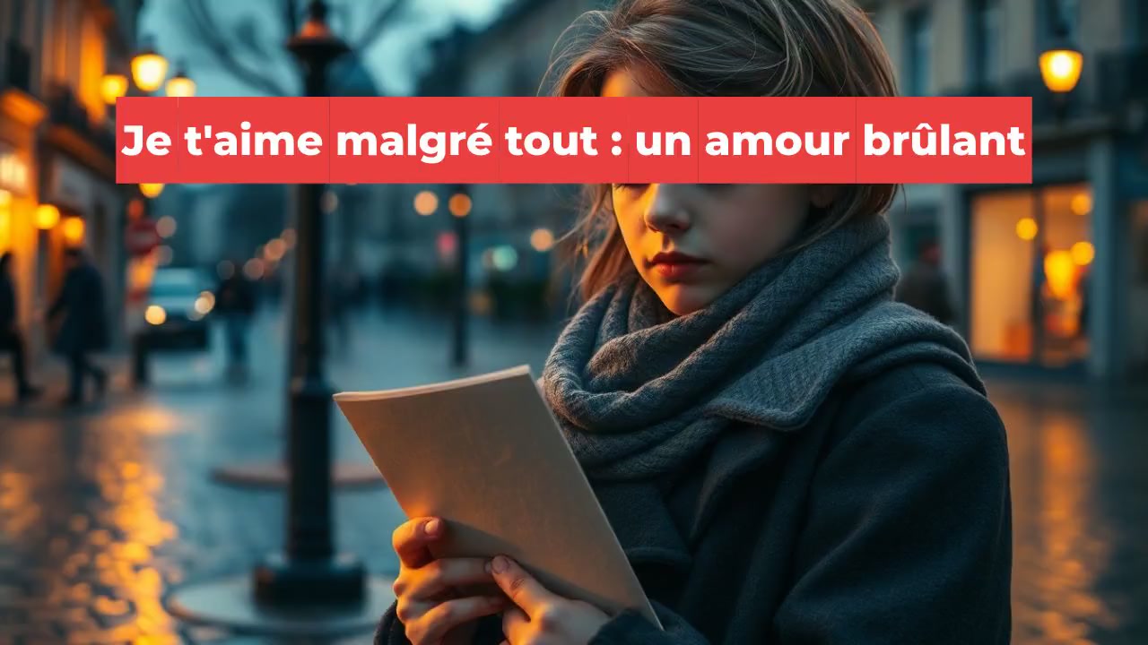 Je t'aime malgré tout : un amour brûlant