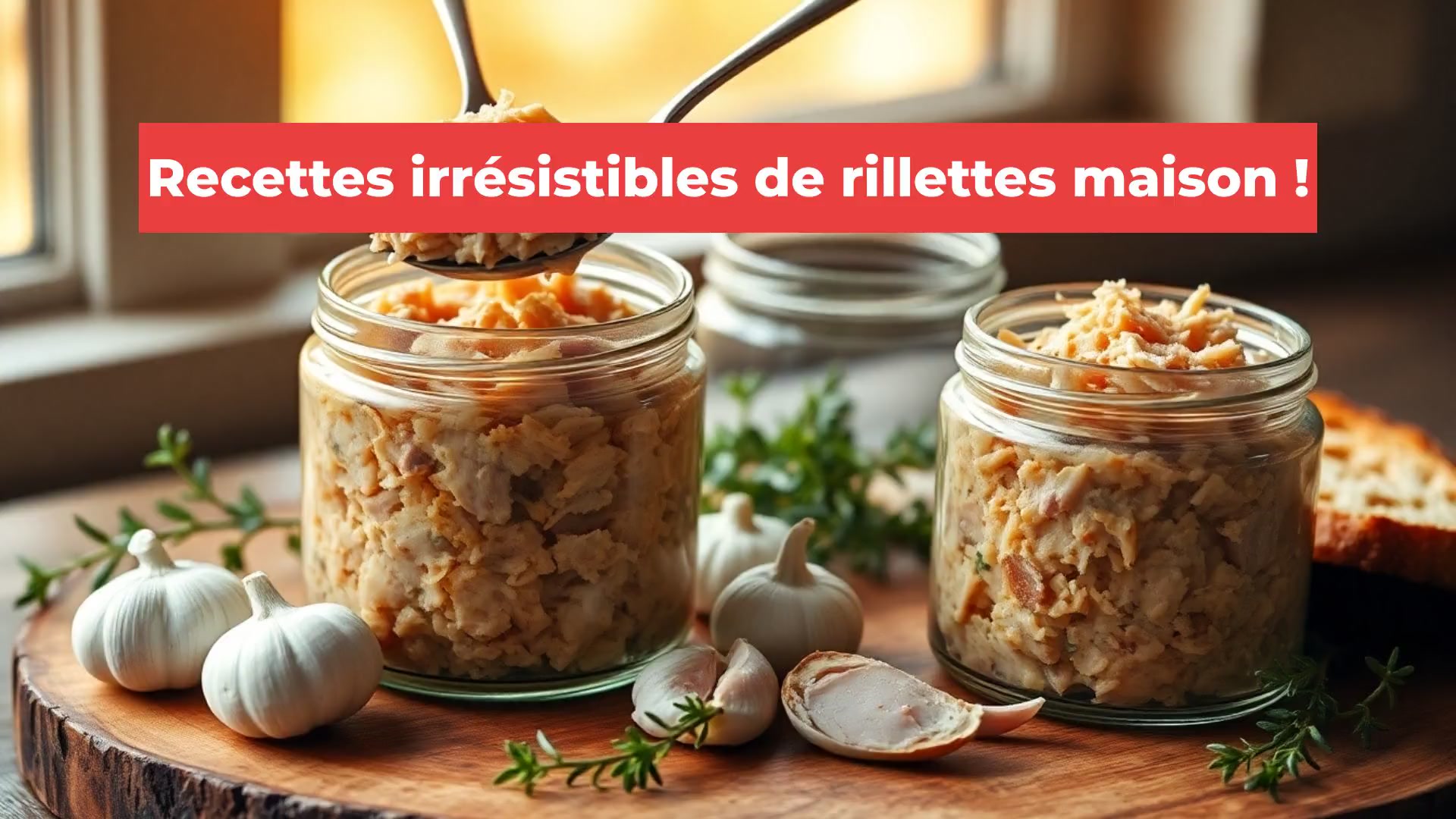 Recettes irrésistibles de rillettes maison !