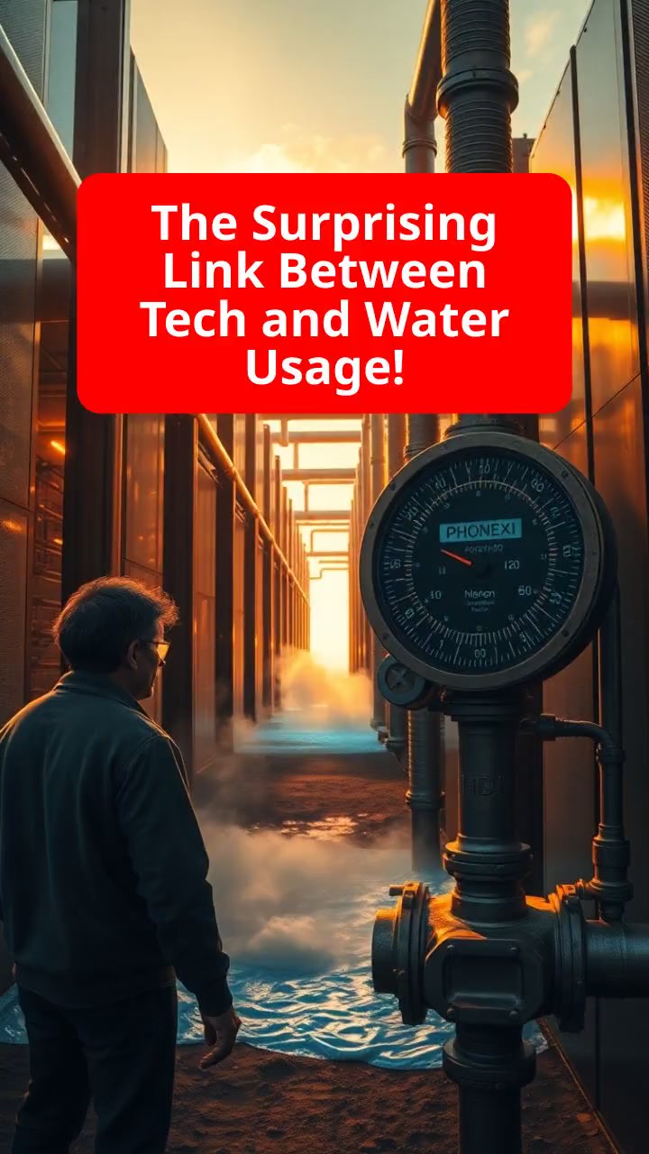 Is AI Thirsty? The Surprising Link Between Tech and Water Usage!