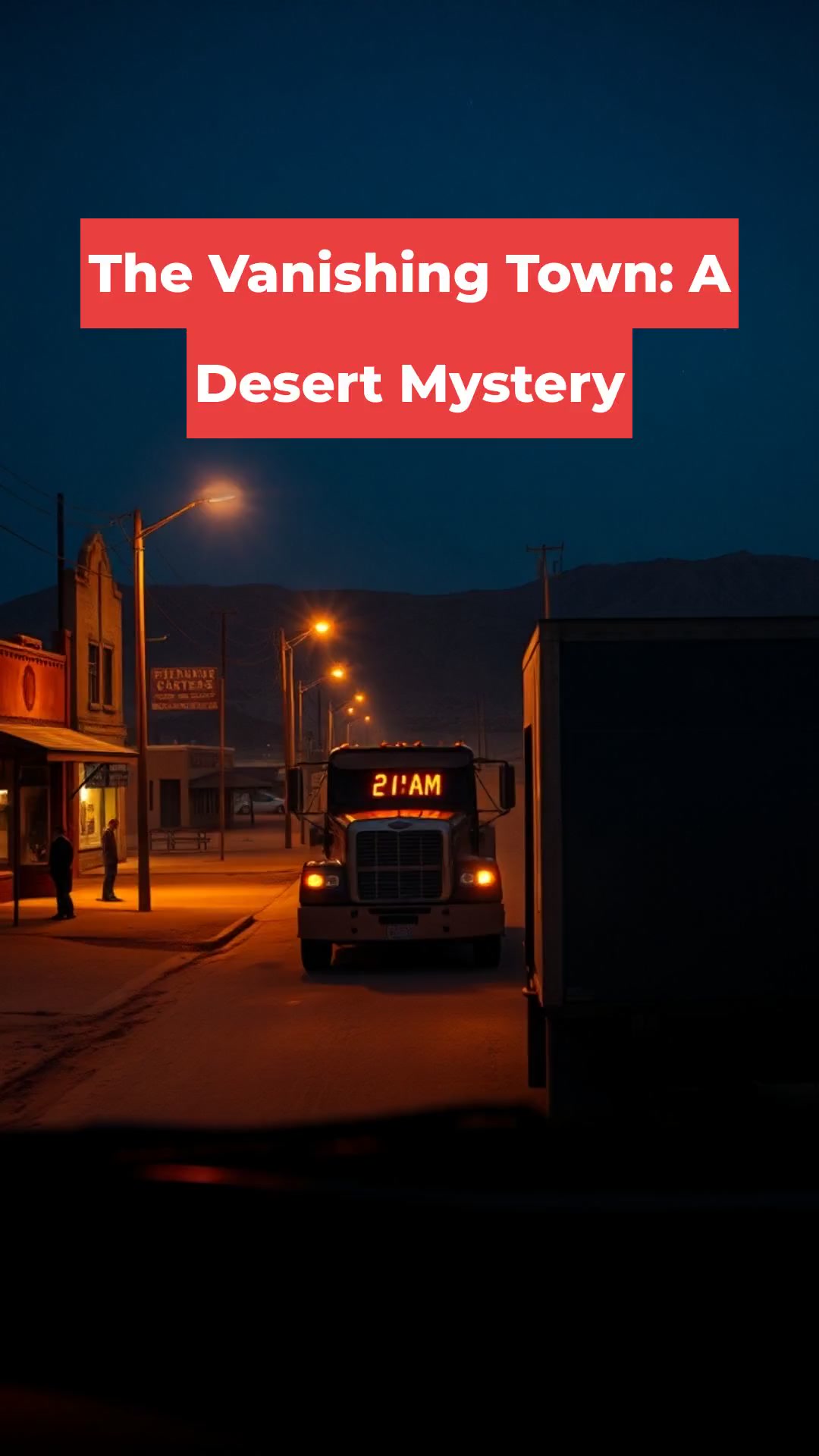 The Vanishing Town: A Desert Mystery