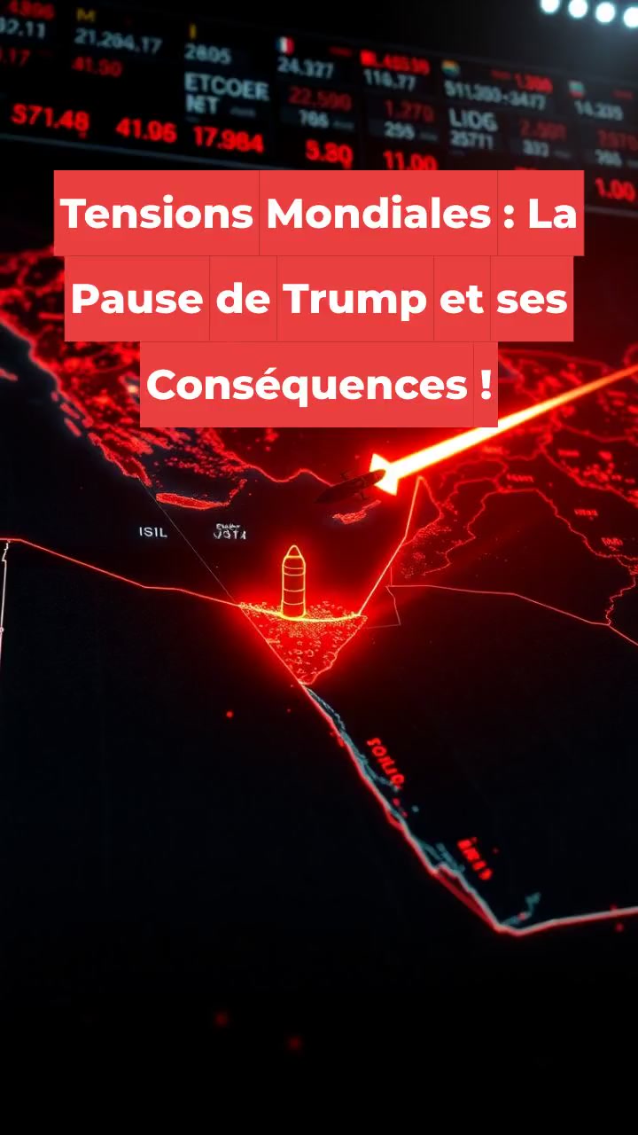 Tensions Mondiales : La Pause de Trump et ses Conséquences !