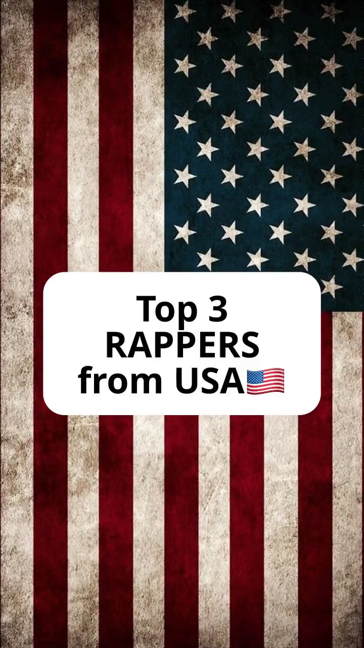 The Ultimate Top 3 Rappers from the USA!