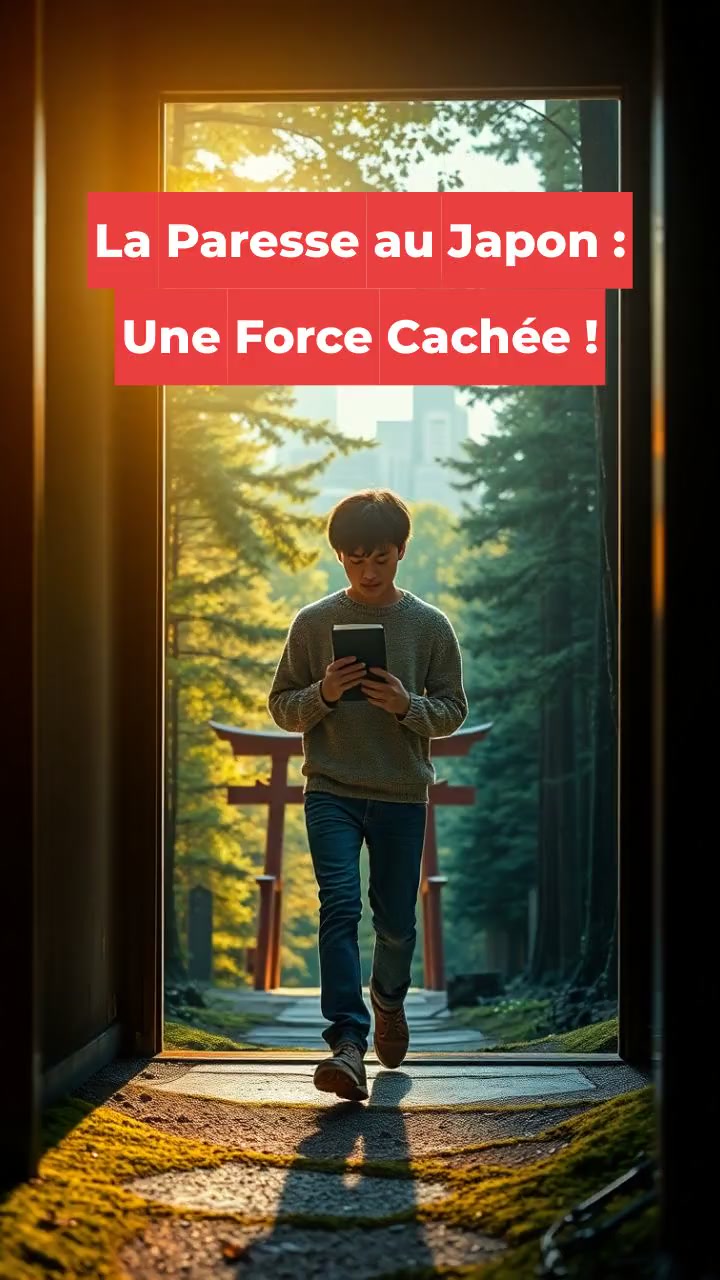 La Paresse au Japon : Une Force Cachée !