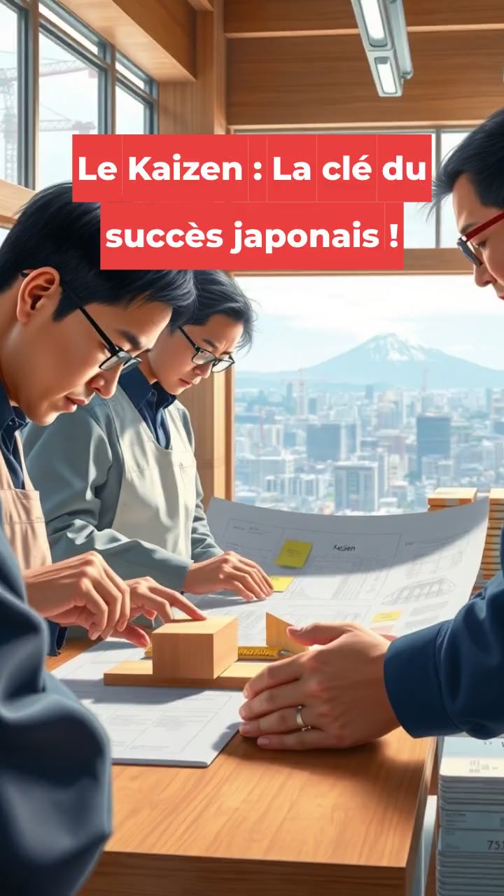 Le Kaizen : La clé du succès japonais !