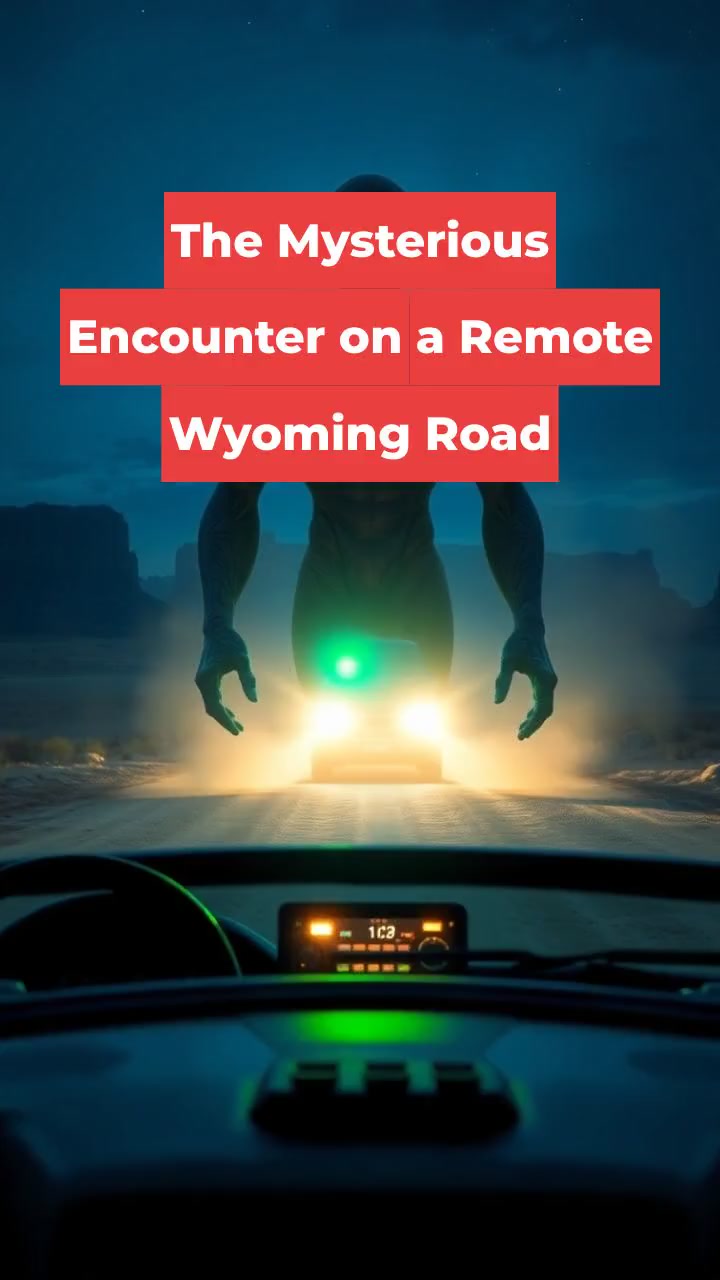 The Mysterious Encounter on a Remote Wyoming Road