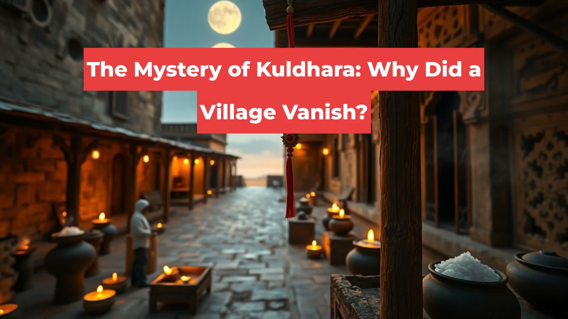 The Mystery of Kuldhara: Why Did a Village Vanish?