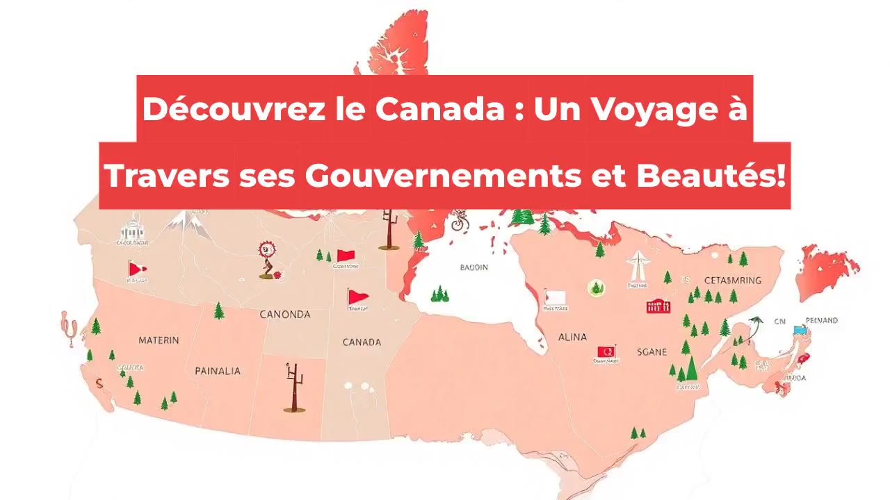 Découvrez le Canada : Un Voyage à Travers ses Gouvernements et Beautés!