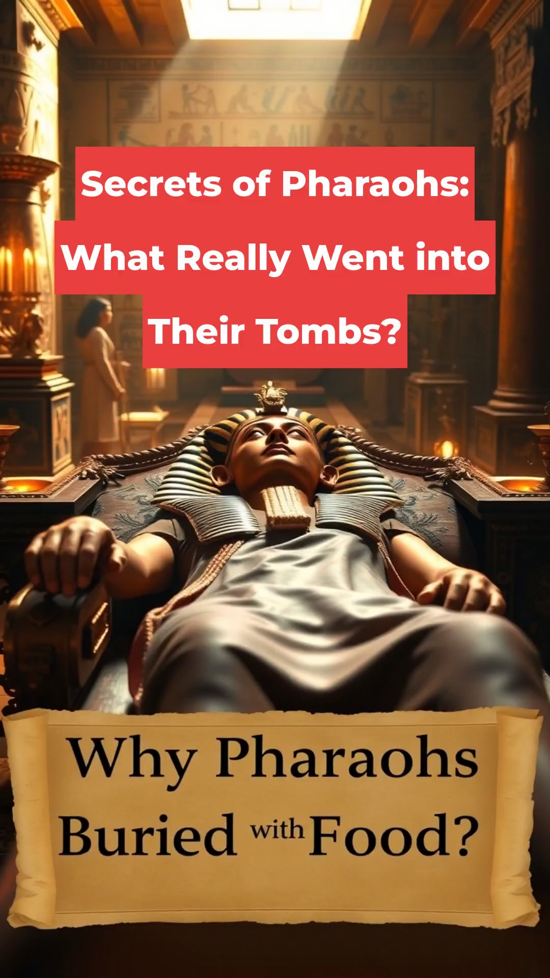 Secrets of Pharaohs: What Really Went into Their Tombs?