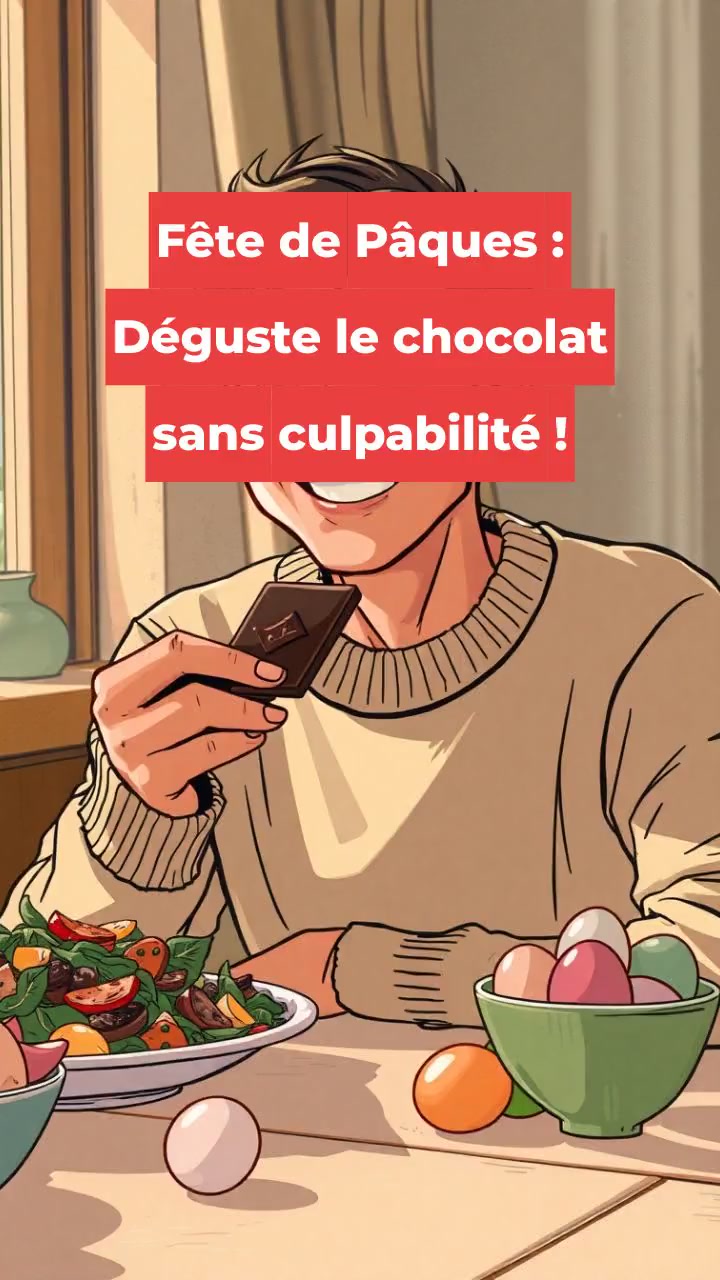 Fête de Pâques : Déguste le chocolat sans culpabilité !