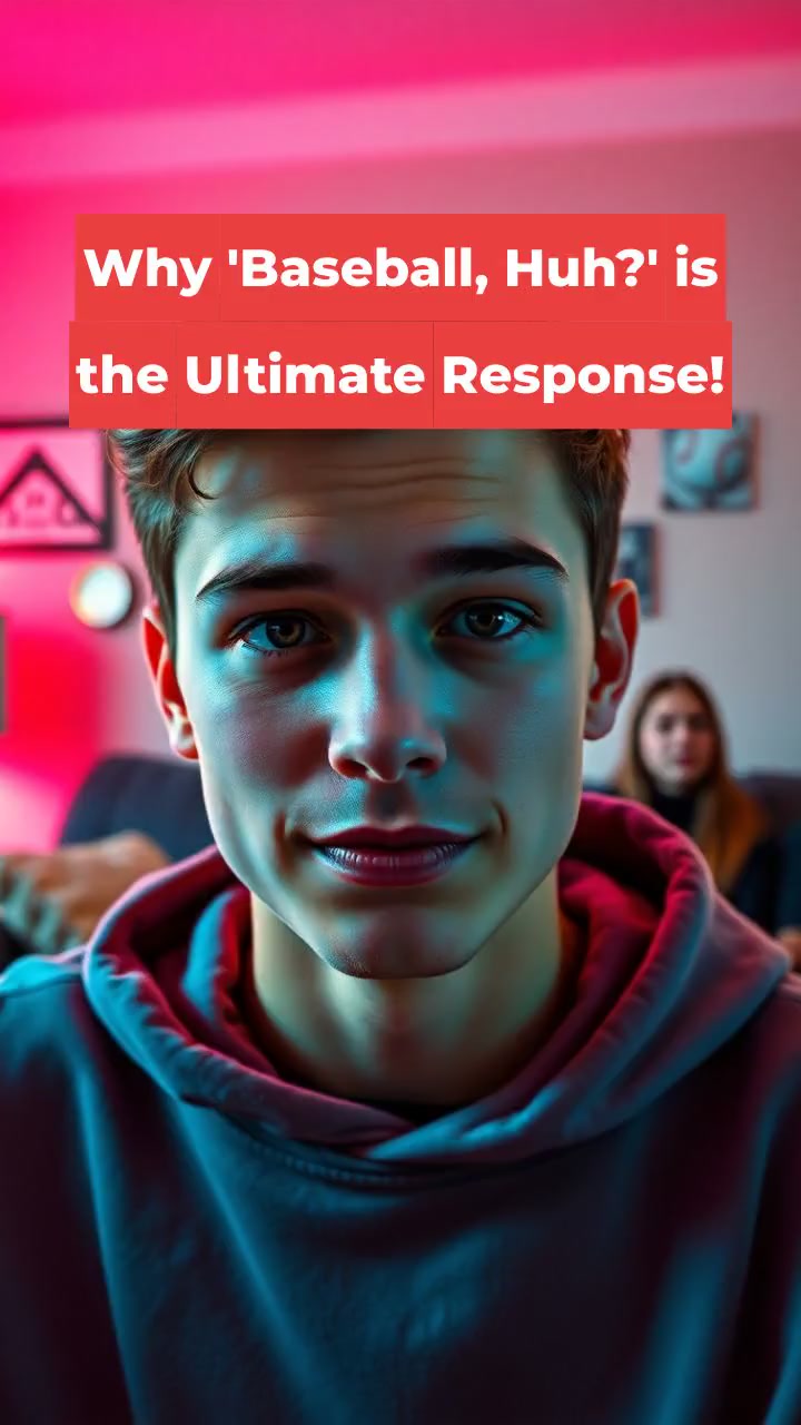 Why 'Baseball, Huh?' is the Ultimate Response!