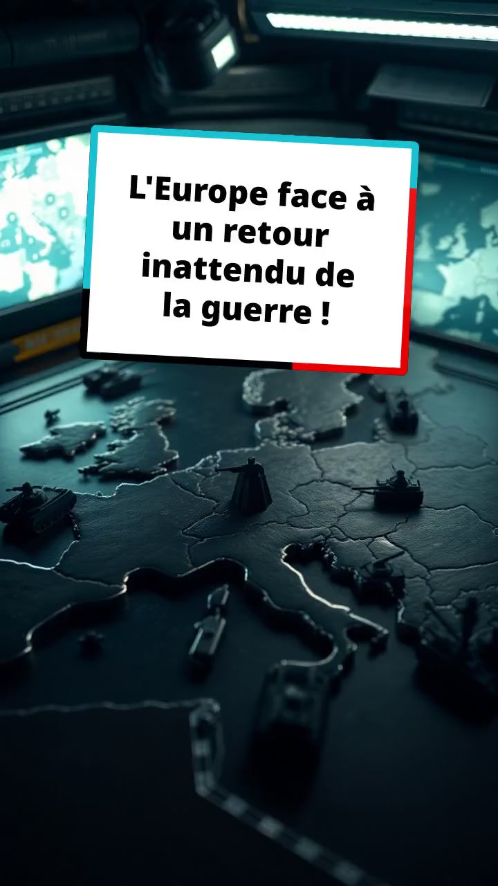 L'Europe face à un retour inattendu de la guerre !
