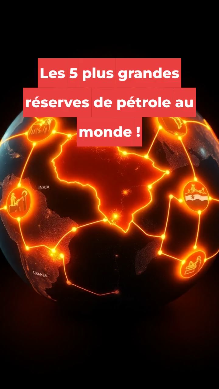 Les 5 plus grandes réserves de pétrole au monde !