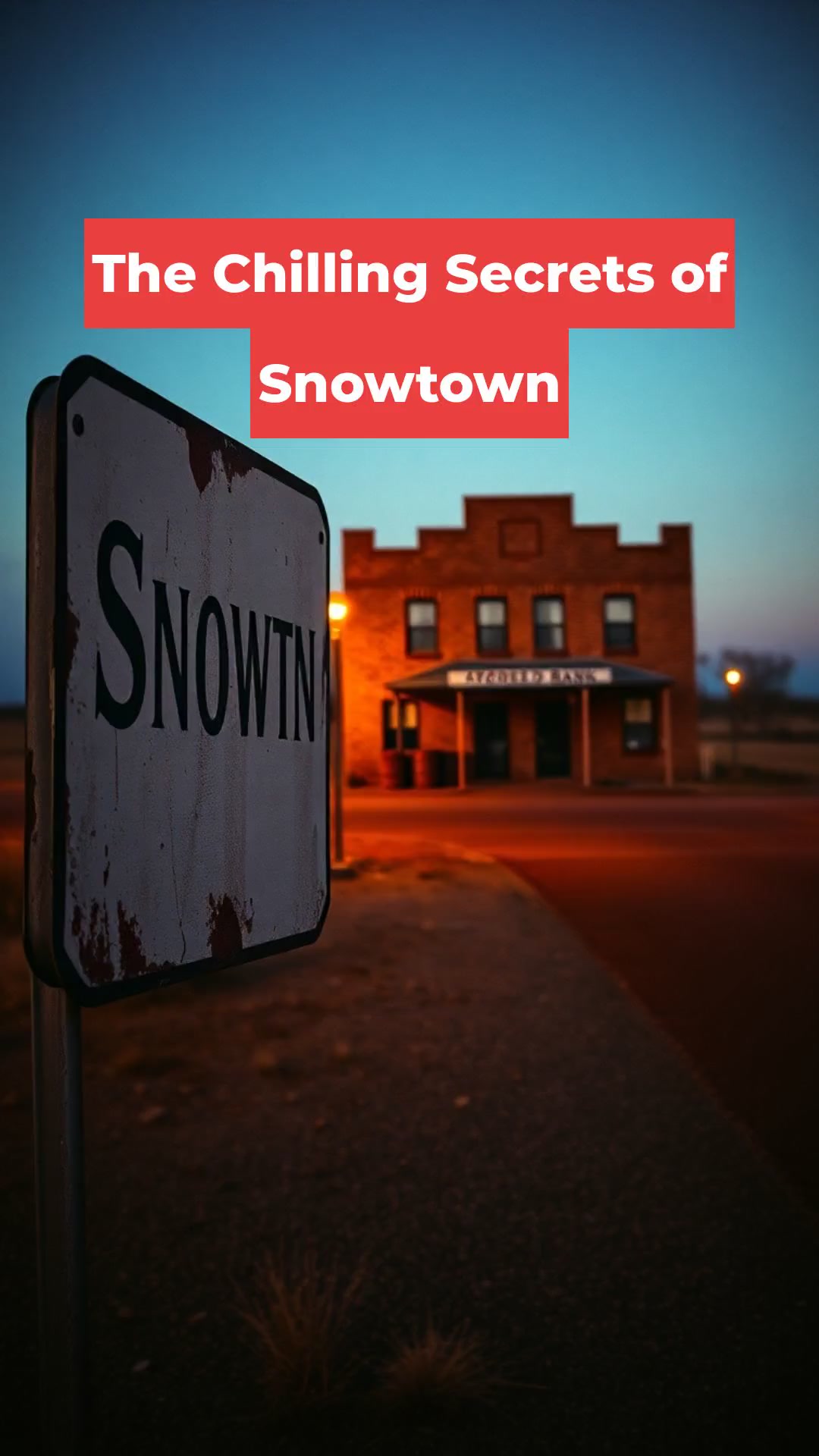 The Chilling Secrets of Snowtown