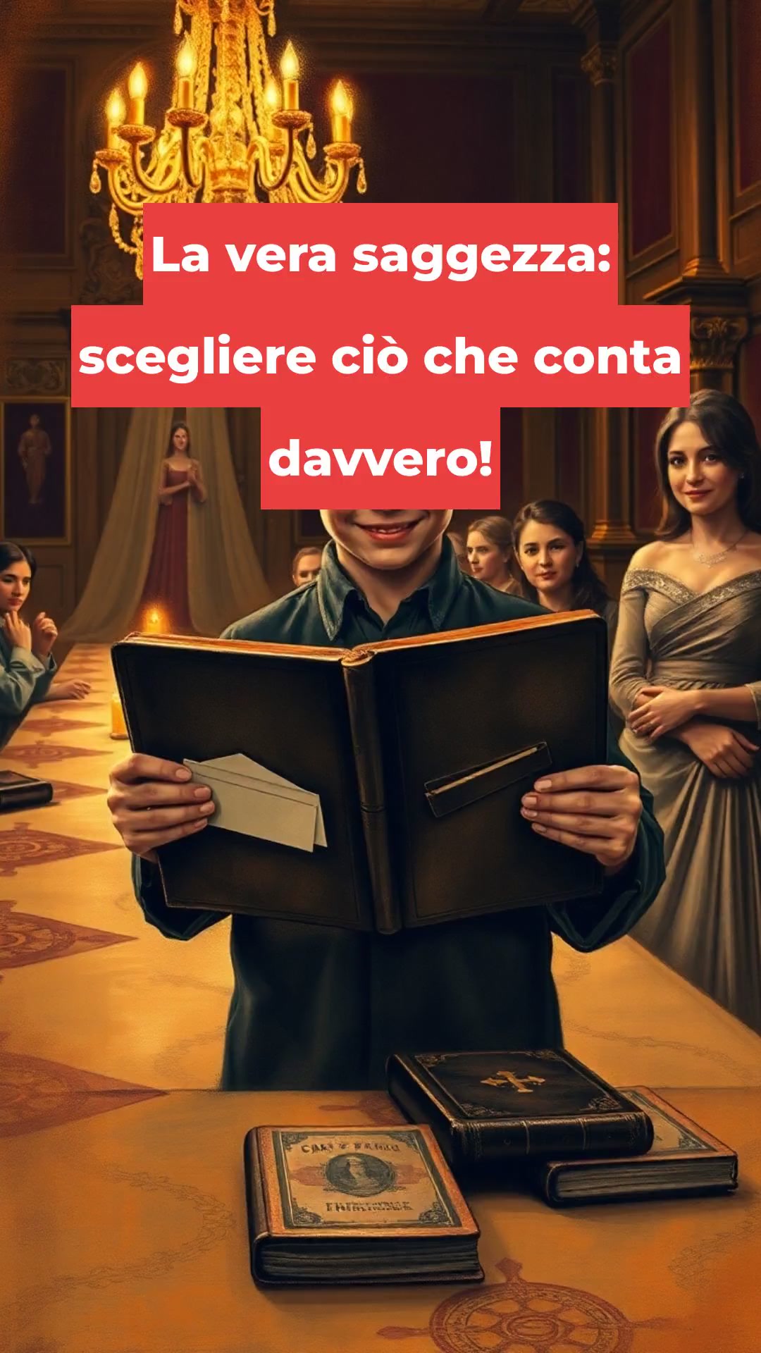 La vera saggezza: scegliere ciò che conta davvero!