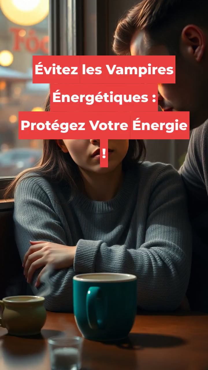 Évitez les Vampires Énergétiques : Protégez Votre Énergie !