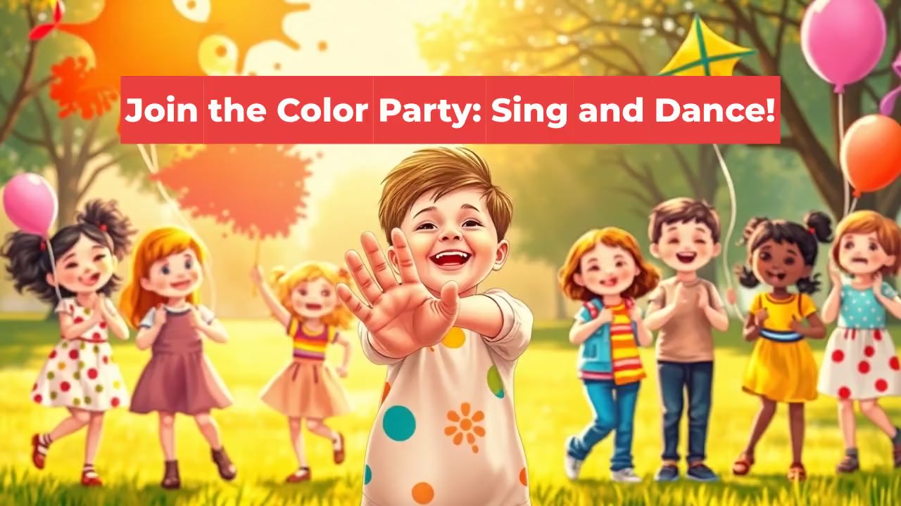 Join the Color Party: Sing and Dance!