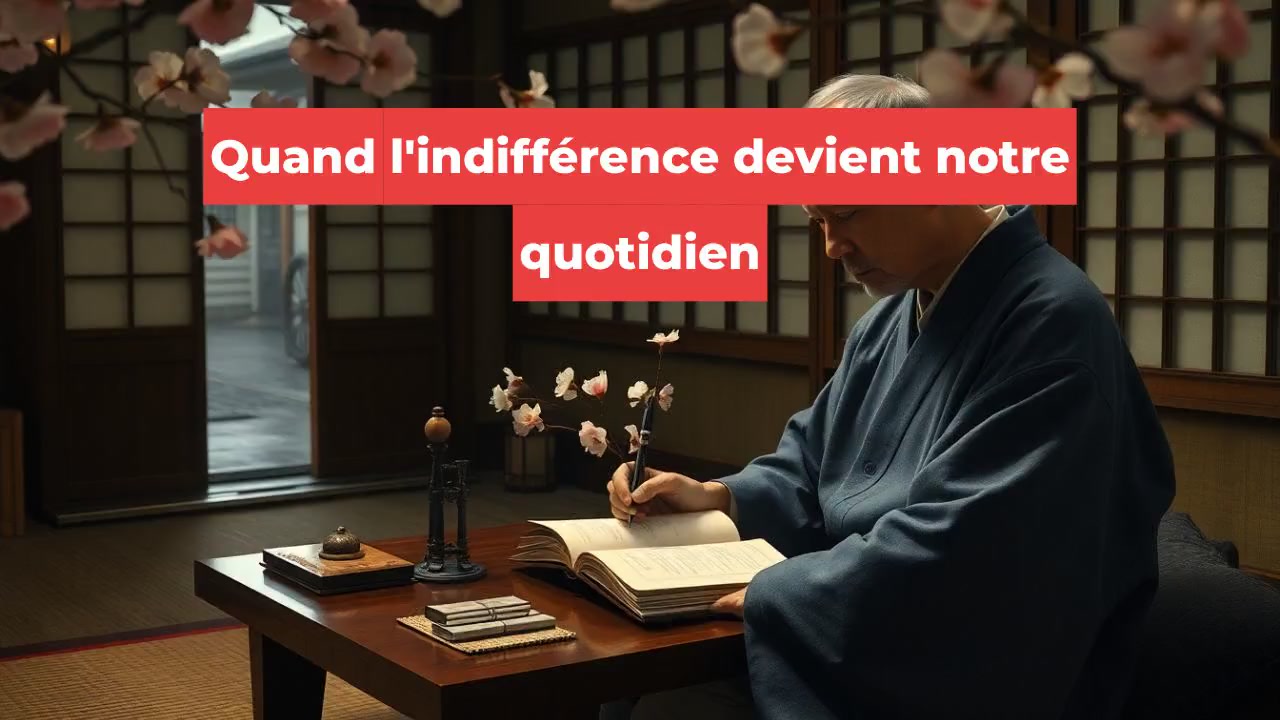Quand l'indifférence devient notre quotidien