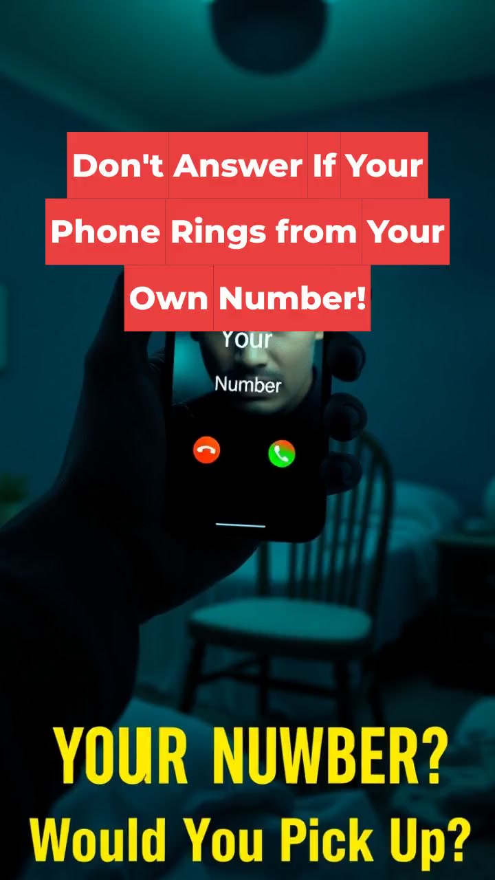 Don't Answer If Your Phone Rings from Your Own Number!