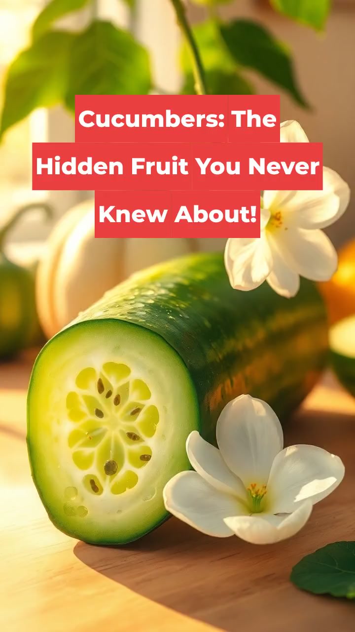 Cucumbers: The Hidden Fruit You Never Knew About!